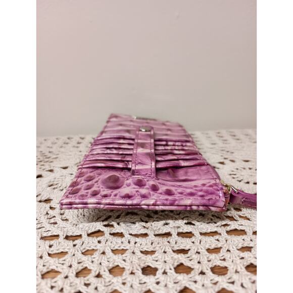 NWOT Brahmin Rouge Blush Melbourne Credit Card Wallet - Picture 5 of 7